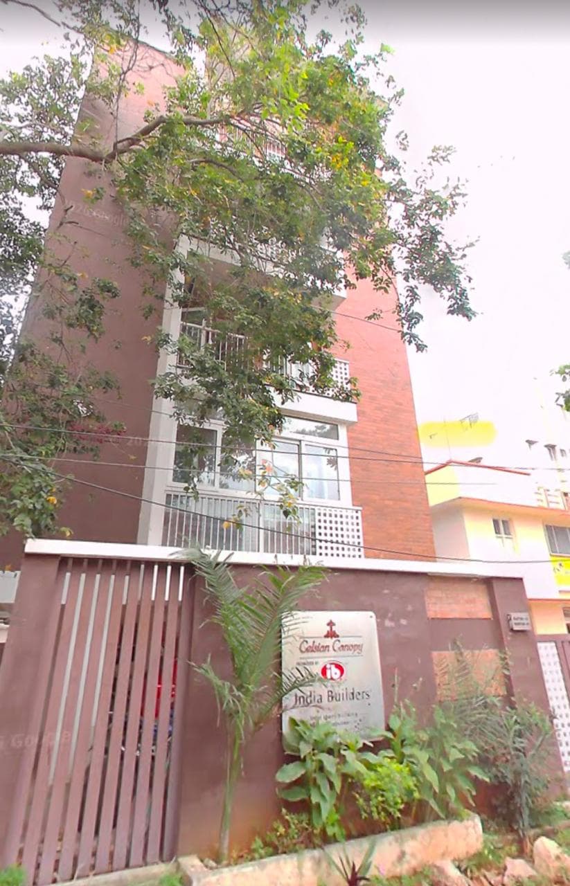 Street-side elevation of Celsian Canopy building