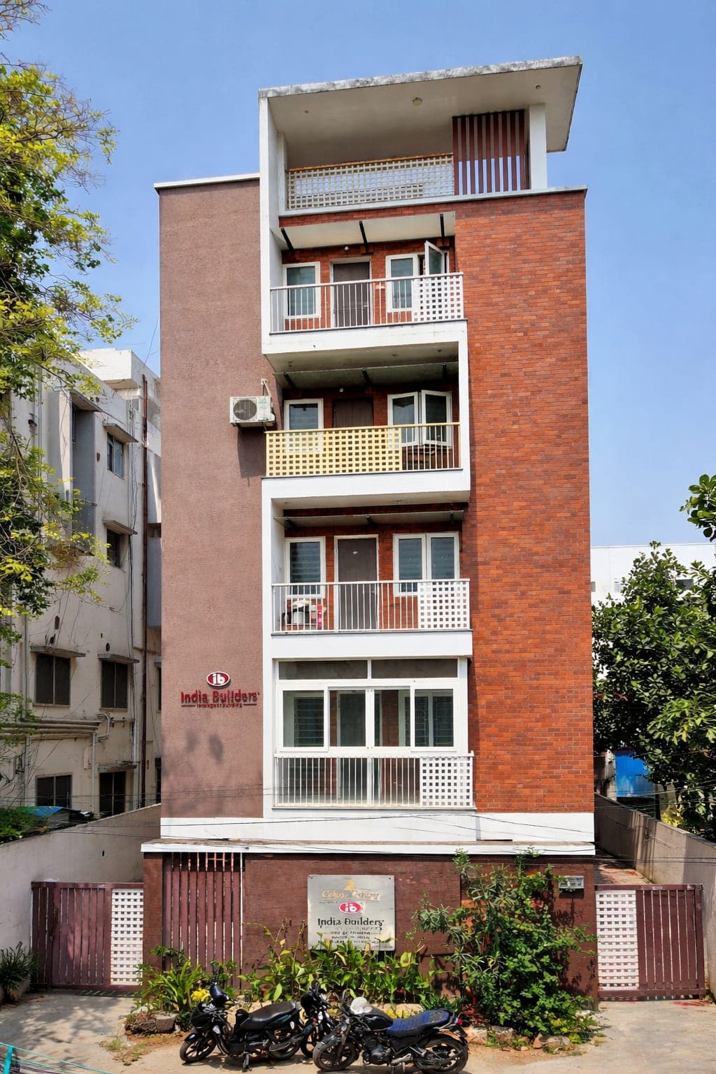Facade and balconies of Celsian Canopy